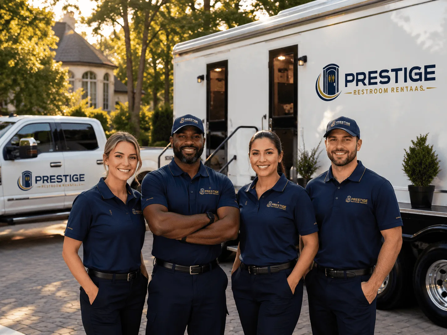 Trusted Luxury Portable Restrooms company in Clara, MS